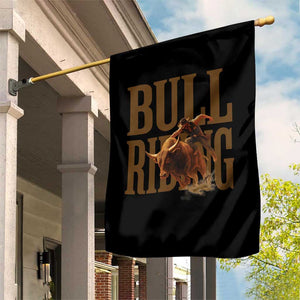 Bull Riding Cowboy Western Texas Rodeo Life Garden Flag TS12 Print Your Wear
