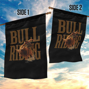 Bull Riding Cowboy Western Texas Rodeo Life Garden Flag TS12 Print Your Wear