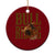 Bull Riding Cowboy Western Texas Rodeo Life Ceramic Ornament TS12 1pc Red Print Your Wear
