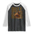 Bull Riding Cowboy Western Texas Rodeo Life Raglan Shirt TS12 Black White Print Your Wear