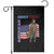 Patriotic Cowboy Garden Flag American Rodeo Daddy USA Rodeo Art TS12 Black Print Your Wear