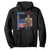 Patriotic Cowboy Hoodie American Rodeo Daddy USA Rodeo Art TS12 Black Print Your Wear