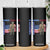 Patriotic Cowboy Skinny Tumbler American Rodeo Daddy USA Rodeo Art TS12 Print Your Wear