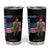 Patriotic Cowboy Tumbler Cup American Rodeo Daddy USA Rodeo Art TS12 Black Print Your Wear