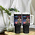 Patriotic Cowboy Tumbler With Handle American Rodeo Daddy USA Rodeo Art TS12 Print Your Wear