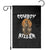 Cowboy Killer Halloween Skeleton Garden Flag Gothic Western Art TS12 Black Print Your Wear
