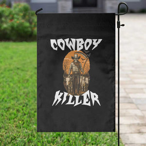 Cowboy Killer Halloween Skeleton Garden Flag Gothic Western Art TS12 Print Your Wear