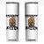 Halloween Skeleton Skinny Tumbler Cowboy Killer Spooky Western Horror Design TS12 White Print Your Wear