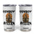 Halloween Skeleton Tumbler Cup Cowboy Killer Spooky Western Horror Design TS12 White Print Your Wear