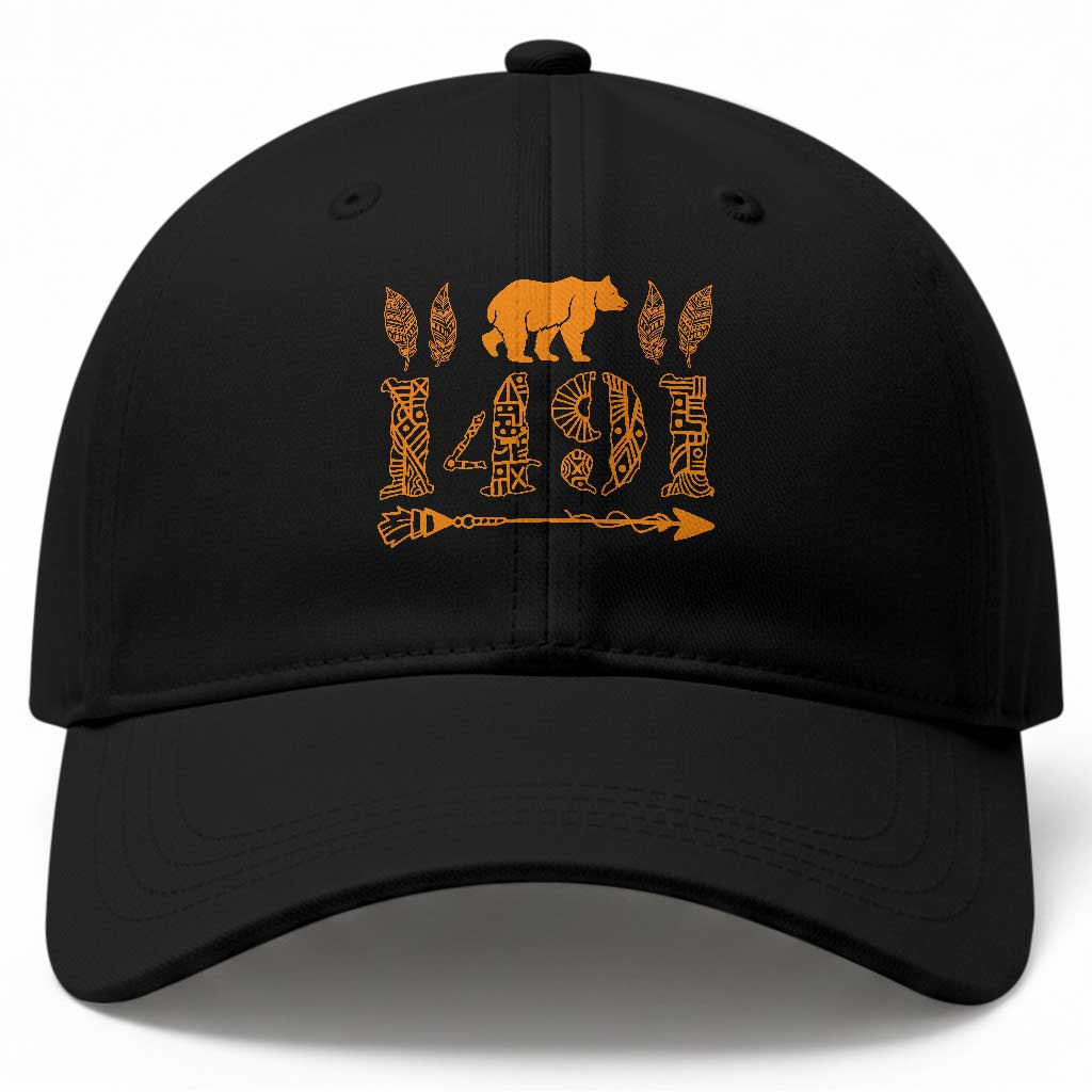 1491 Indigenous Peoples Day Baseball Cap Proud Native American Pride TS12 Print Your Wear