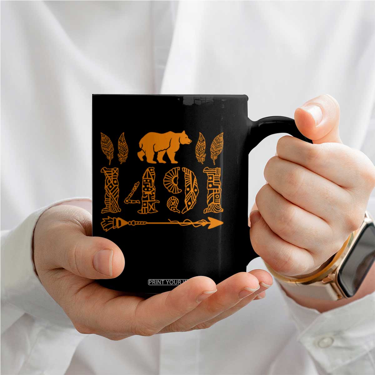 1491 Indigenous Peoples Day Coffee Mug Proud Native American Pride