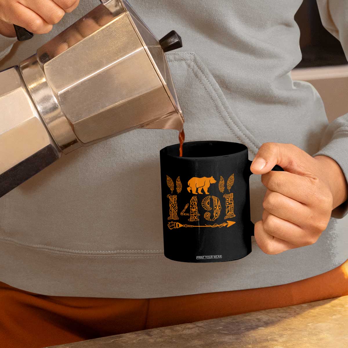 1491 Indigenous Peoples Day Coffee Mug Proud Native American Pride