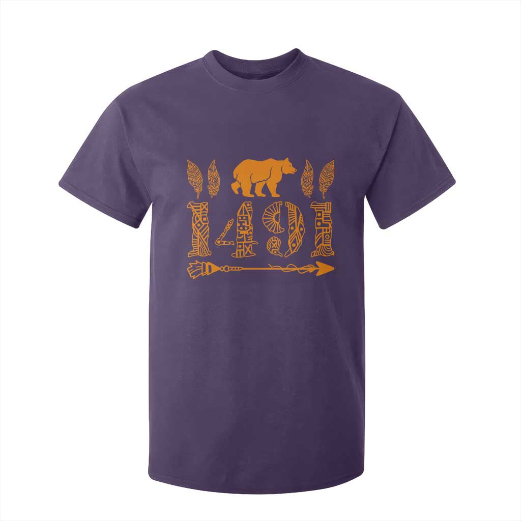 1491 Indigenous Peoples Day T Shirt For Kid Proud Native American Pride