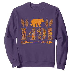 1491 Indigenous Peoples Day Sweatshirt Proud Native American Pride