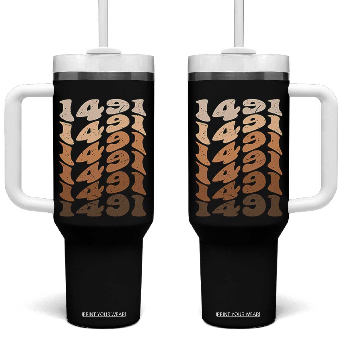 1491 Indigenous Peoples Day Tumbler With Handle Native American Heritage Pride