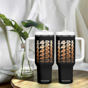 1491 Indigenous Peoples Day Tumbler With Handle Native American Heritage Pride