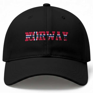 Vintage Norway Fotball Baseball Cap Scandinavian Pride Fan Gift TS12 Print Your Wear