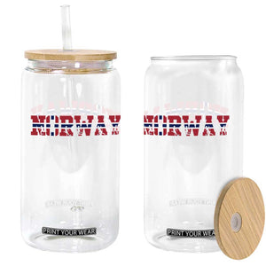 Vintage Norway Fotball Glass Can Scandinavian Pride Fan Gift TS12 Print Your Wear