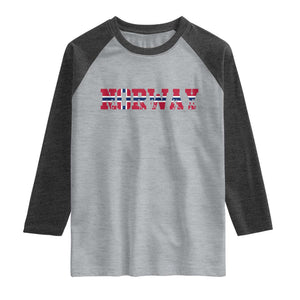 Vintage Norway Fotball Raglan Shirt Scandinavian Pride Fan Gift TS12 Heather Gray Heather Charcoal Print Your Wear