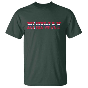 Vintage Norway Fotball T Shirt Scandinavian Pride Fan Gift TS12 Dark Forest Green Print Your Wear