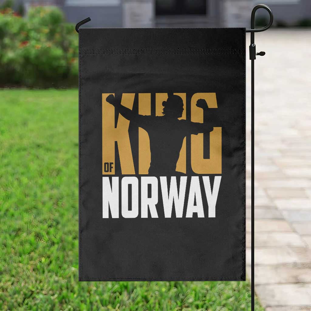 King Of Norway Football Garden Flag Proud Norwegian Supporter Fan TS12 Print Your Wear