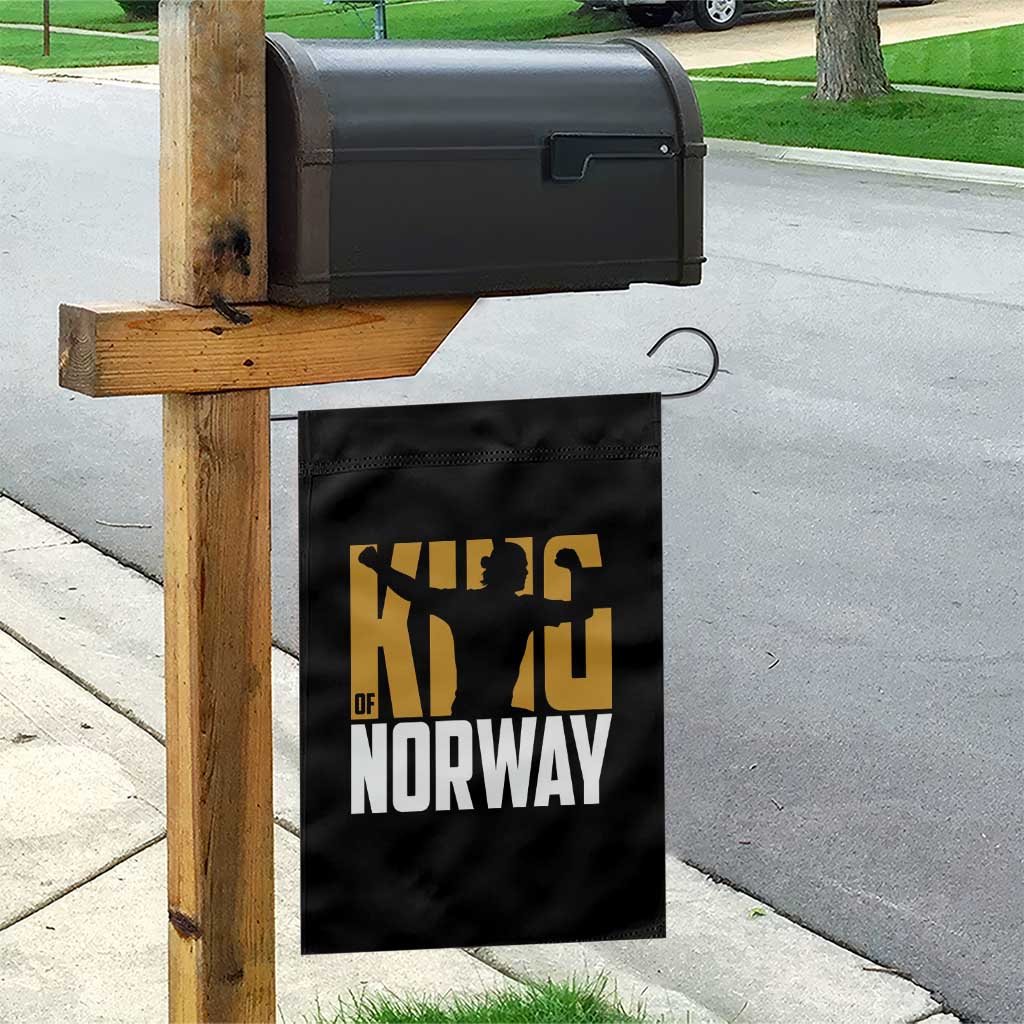 King Of Norway Football Garden Flag Proud Norwegian Supporter Fan TS12 Print Your Wear