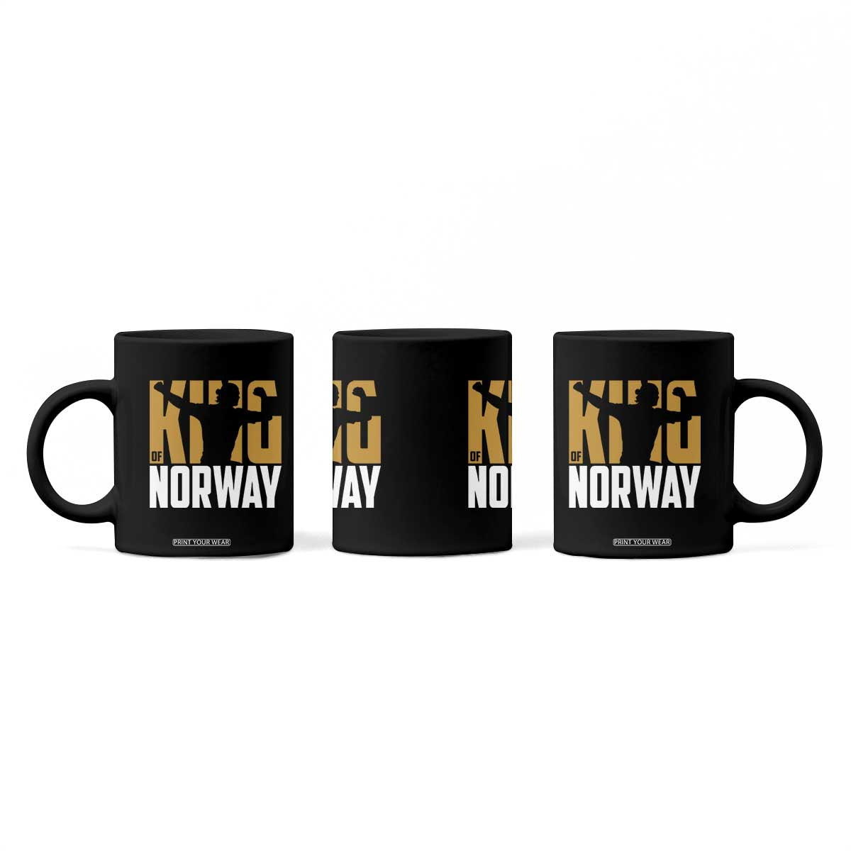 King Of Norway Football Coffee Mug Proud Norwegian Supporter Fan TS12 Print Your Wear
