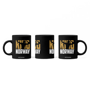 King Of Norway Football Coffee Mug Proud Norwegian Supporter Fan TS12 Print Your Wear