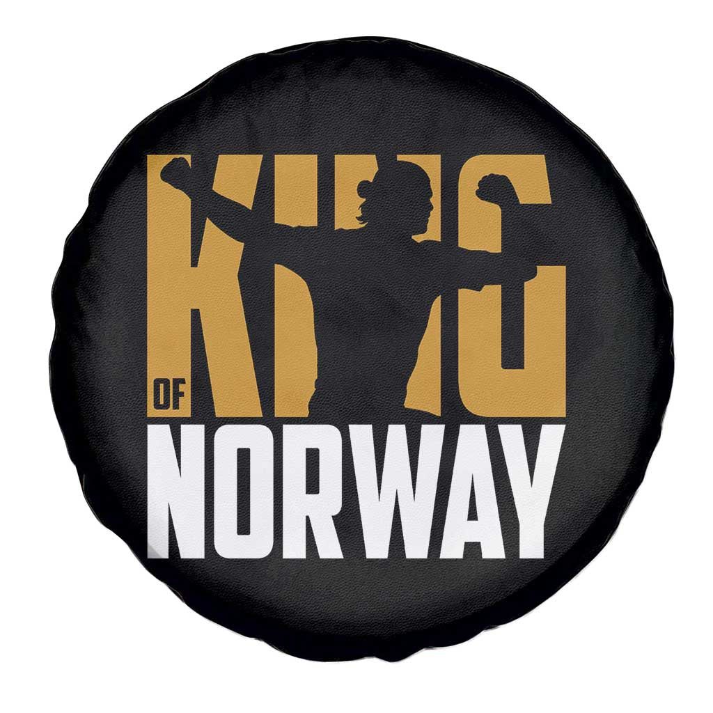 King Of Norway Football Spare Tire Cover Proud Norwegian Supporter Fan TS12 Print Your Wear