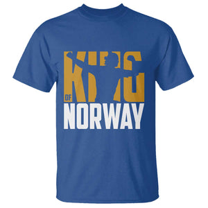 King Of Norway Football T Shirt Proud Norwegian Supporter Fan TS12 Royal Blue Print Your Wear