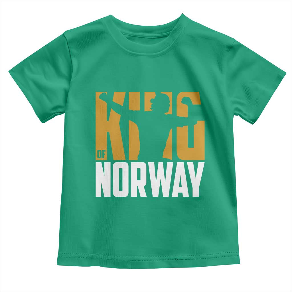 King Of Norway Football Toddler T Shirt Proud Norwegian Supporter Fan TS12 Irish Green Print Your Wear