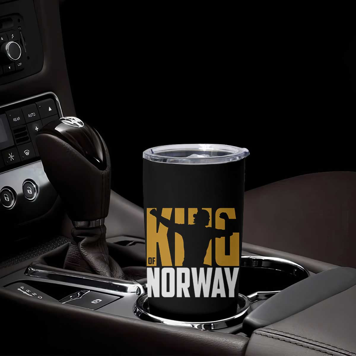 King Of Norway Football Tumbler Cup Proud Norwegian Supporter Fan TS12 Print Your Wear