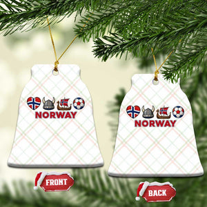 Norwegian Pride Ceramic Ornament Norway Soccer Football Supporter Gift TS12 Print Your Wear