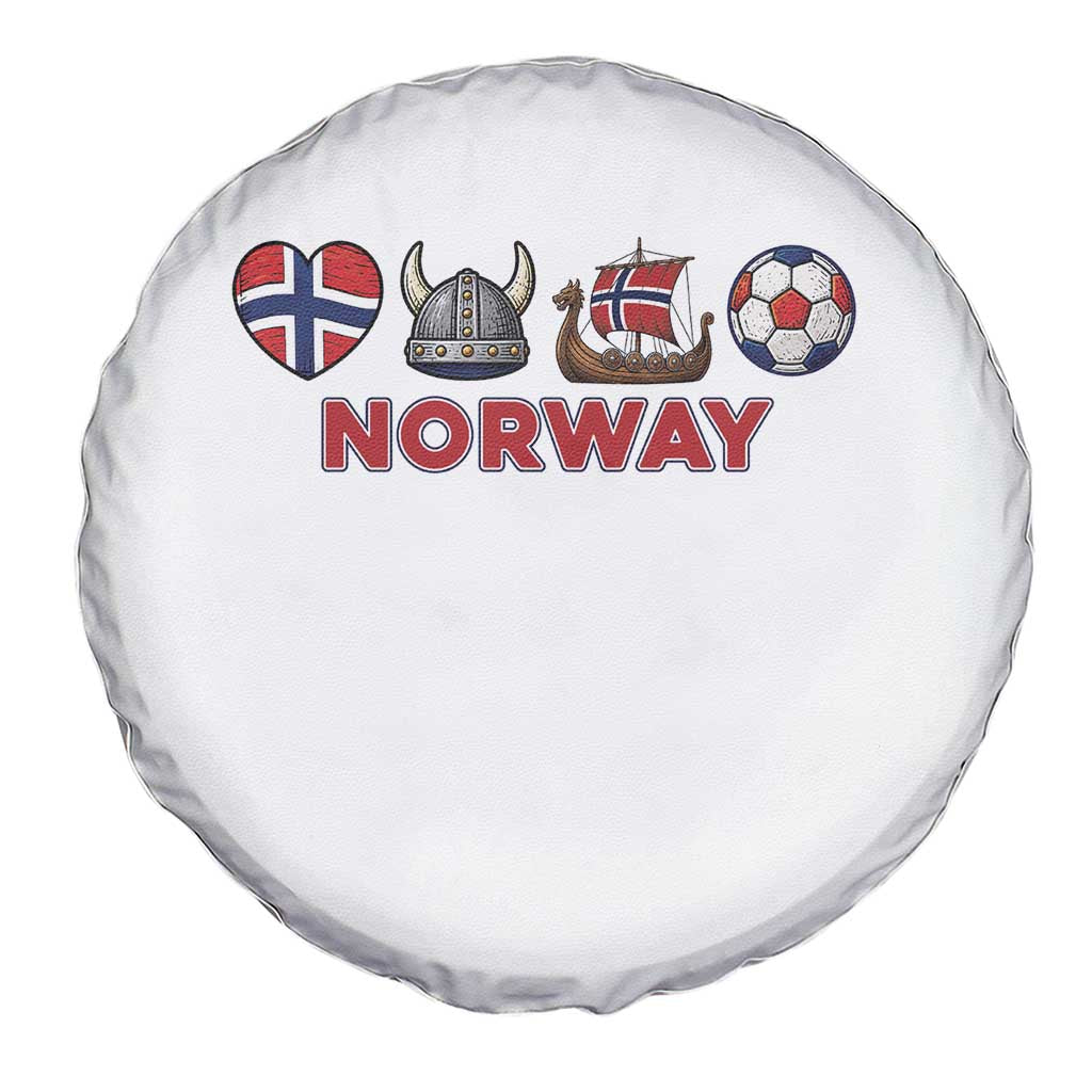 Norwegian Pride Spare Tire Cover Norway Soccer Football Supporter Gift TS12 Print Your Wear