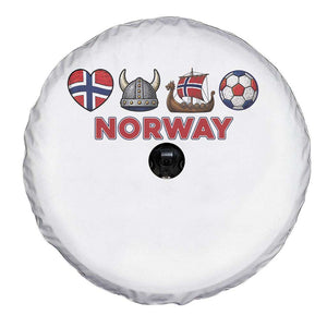 Norwegian Pride Spare Tire Cover Norway Soccer Football Supporter Gift TS12 Print Your Wear