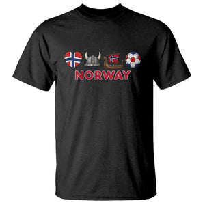Norwegian Pride T Shirt Norway Soccer Football Supporter Gift TS12 Black Print Your Wear