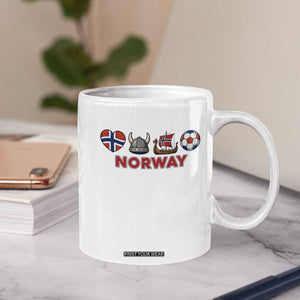 Norwegian Pride Coffee Mug Norway Soccer Football Supporter Gift TS12 Print Your Wear