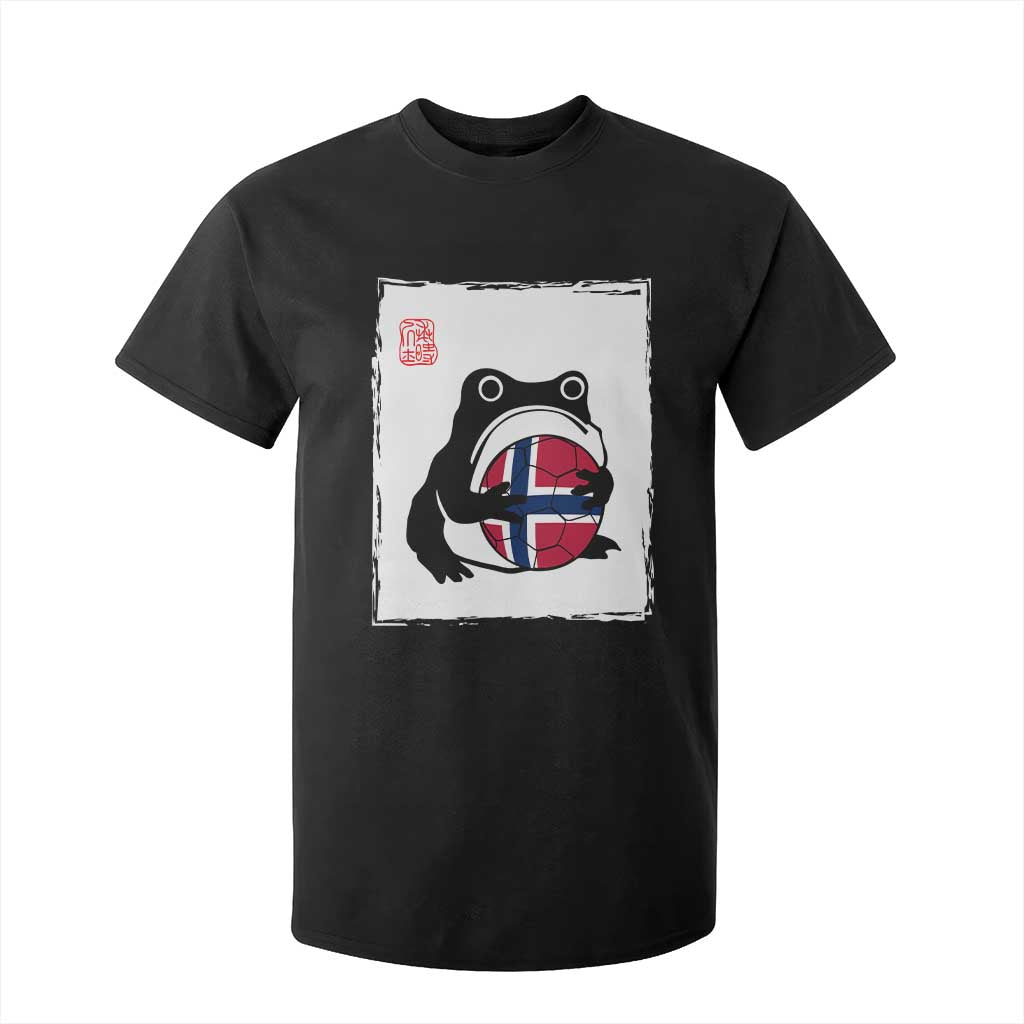 Grumpy Frog Norway Soccer Fan T Shirt For Kid Japanese Style Match Day TS12 Black Print Your Wear