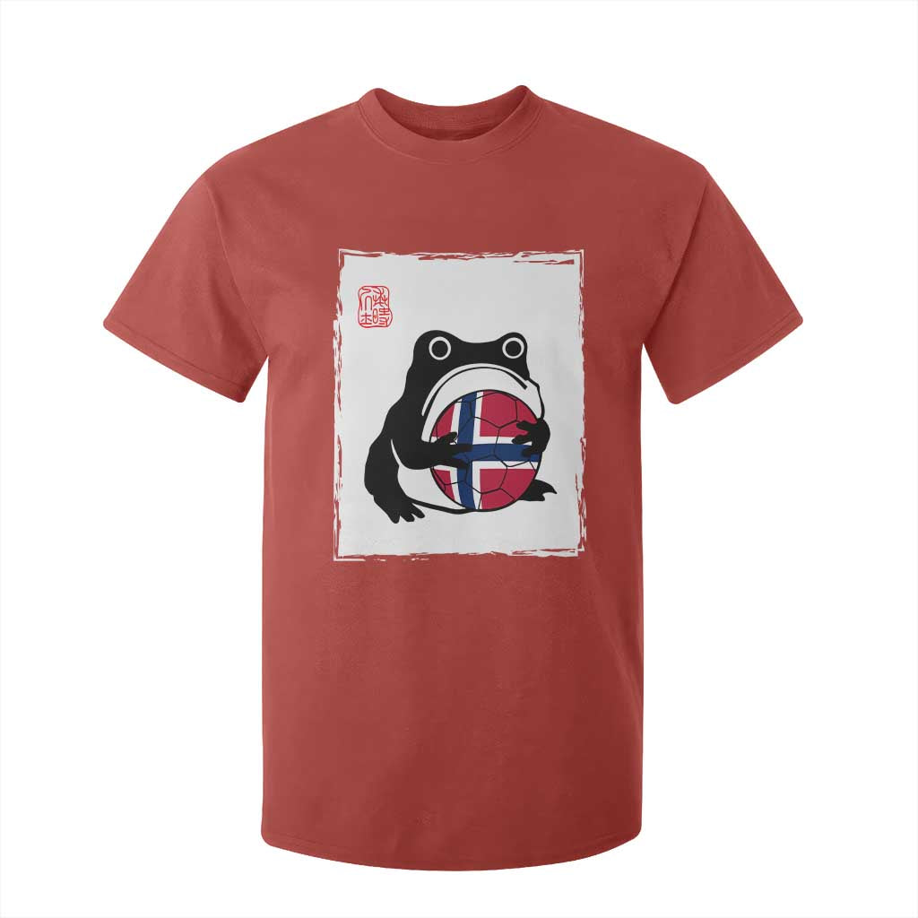 Grumpy Frog Norway Soccer Fan T Shirt For Kid Japanese Style Match Day TS12 Red Print Your Wear