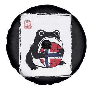 Grumpy Frog Norway Soccer Fan Spare Tire Cover Japanese Style Match Day TS12 Print Your Wear