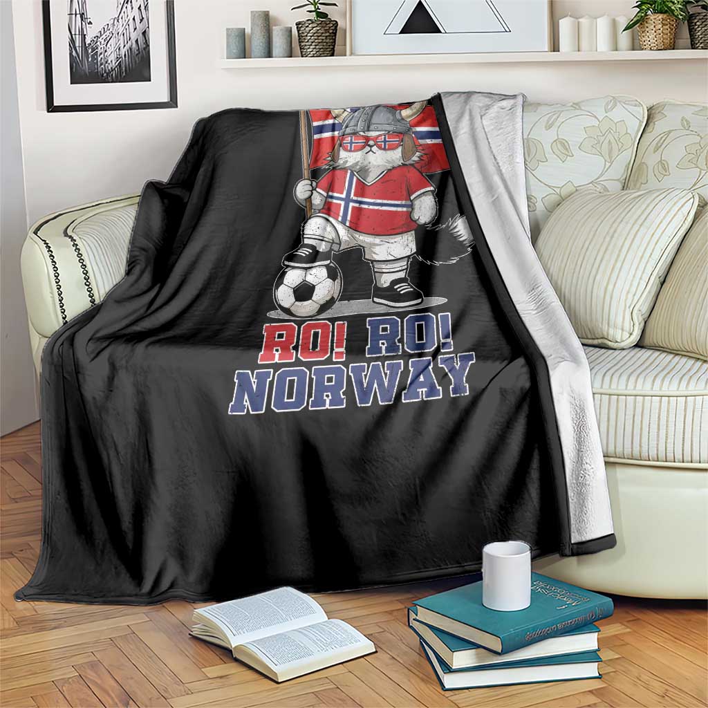 Ro Ro Norway Throw Blanket Norwegian Pride Cat Lover Norway Flag Gift TS12 Print Your Wear