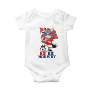 Ro Ro Norway Baby Onesie Norwegian Pride Cat Lover Norway Flag Gift TS12 White Print Your Wear
