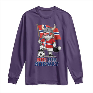 Ro Ro Norway Long Sleeve Shirt Norwegian Pride Cat Lover Norway Flag Gift TS12 Purple Print Your Wear