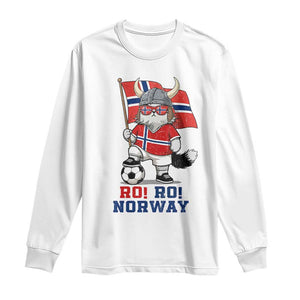 Ro Ro Norway Long Sleeve Shirt Norwegian Pride Cat Lover Norway Flag Gift TS12 White Print Your Wear