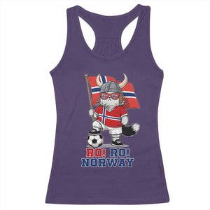 Ro Ro Norway Racerback Tank Top Norwegian Pride Cat Lover Norway Flag Gift TS12 Purple Print Your Wear