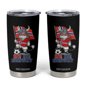 Ro Ro Norway Tumbler Cup Norwegian Pride Cat Lover Norway Flag Gift TS12 Black Print Your Wear