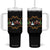 Ballet Lover Christmas Tumbler With Handle Funny Gingerbread Santa Snowman Dance TS12 One Size: 40 oz Black Print Your Wear