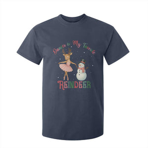 Christmas Ballet Reindeer T Shirt For Kid Dancer Is My Favorite Reindeer Gift TS12 Navy Print Your Wear