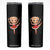 Funny Christmas Skinny Tumbler Ballerina Cappuccino Brainrot Meme Gift TS12 Black Print Your Wear