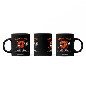 Funny Dabbing Basketball Is Calling And I Must Go Coffee Mug Gift For Player TS12 Print Your Wear